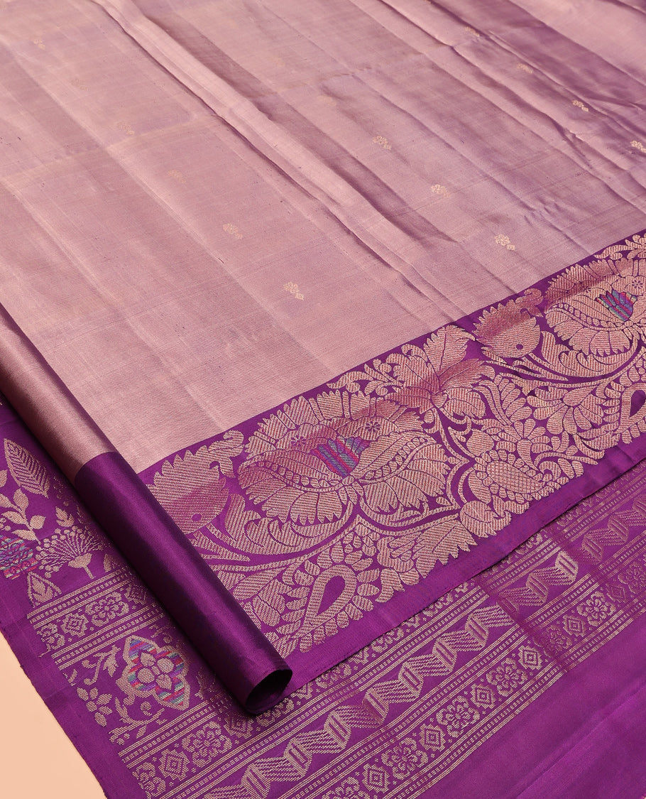 Pink Mayuri Soft Silk Saree