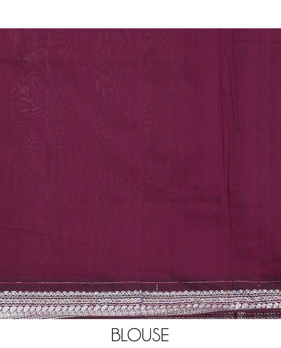 Mustard Kalyani Cotton Saree