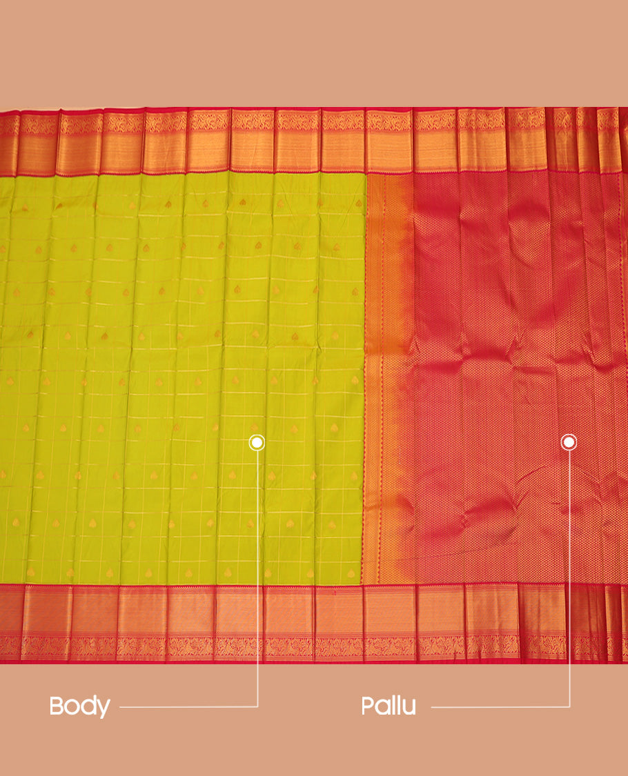 Green Budget Silk Saree