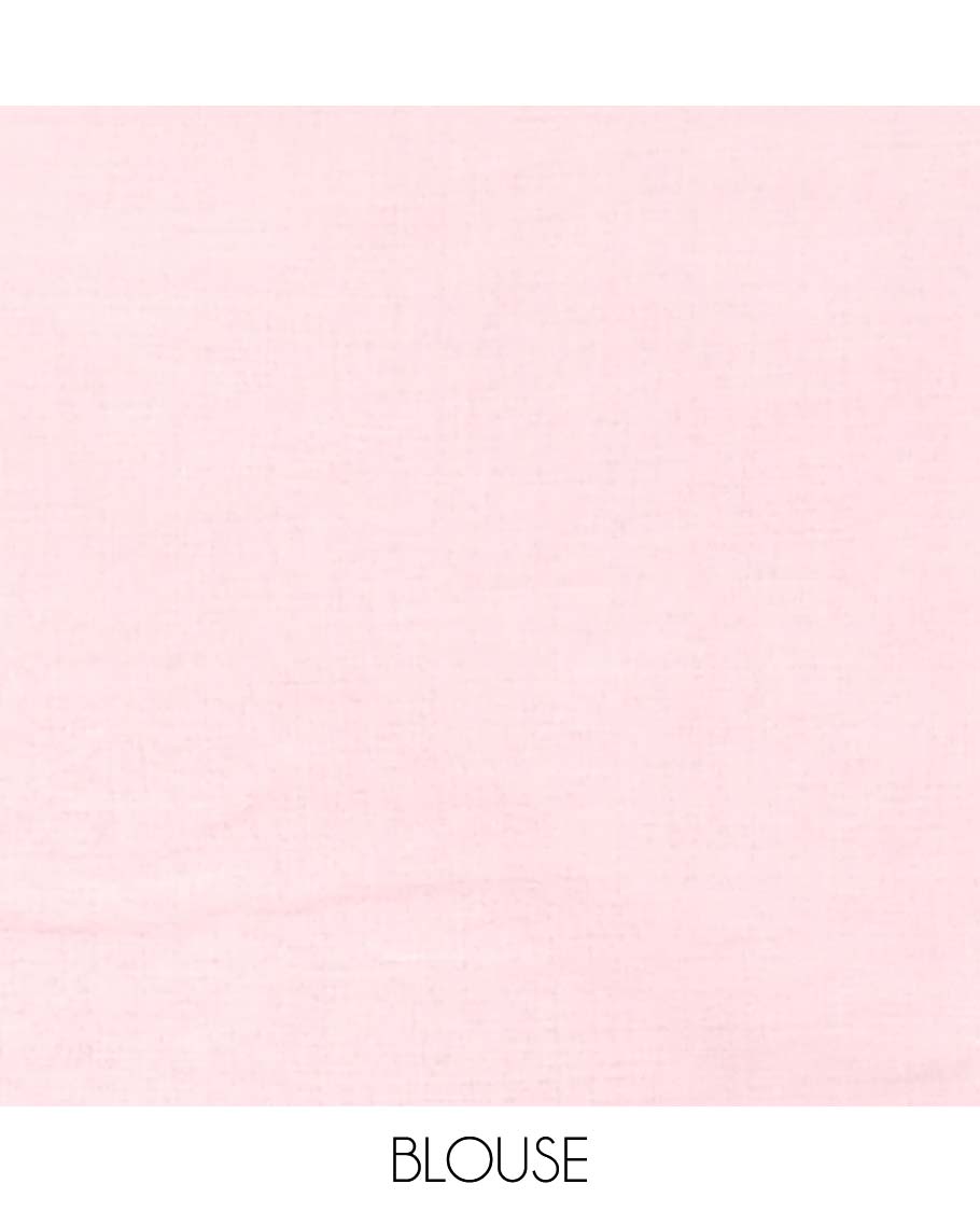 Pink floral embroidery lucknowi chikankari cotton saree,self scallop design border & pallu of floral embroidery