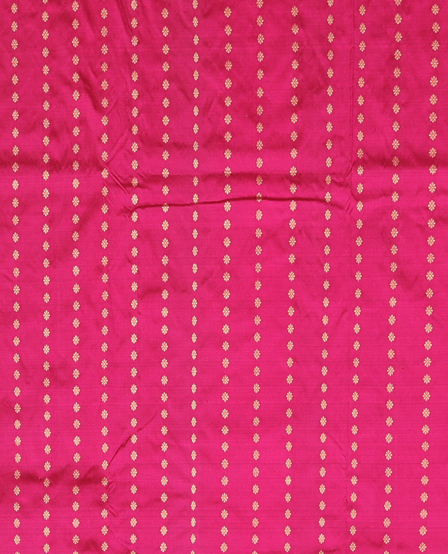 Pink Pure Silk Half Saree