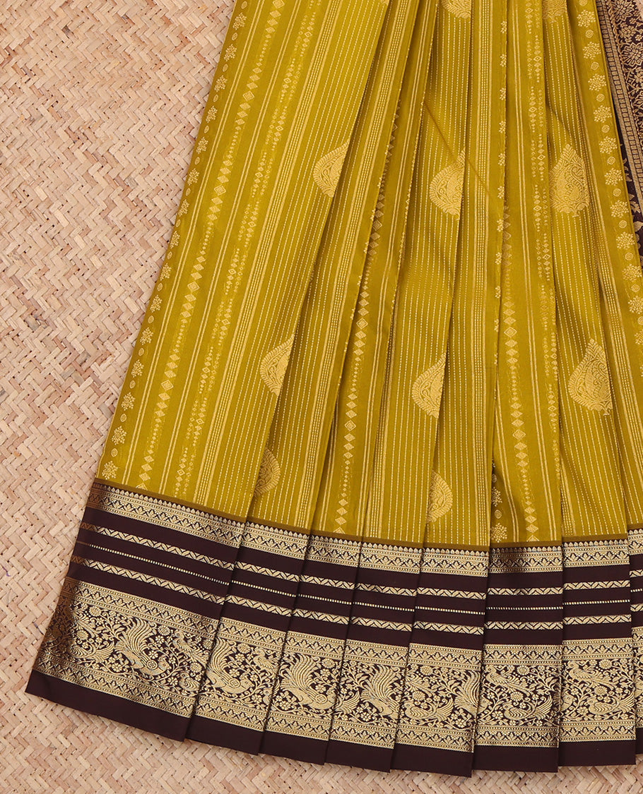 Green Budget Silk Saree