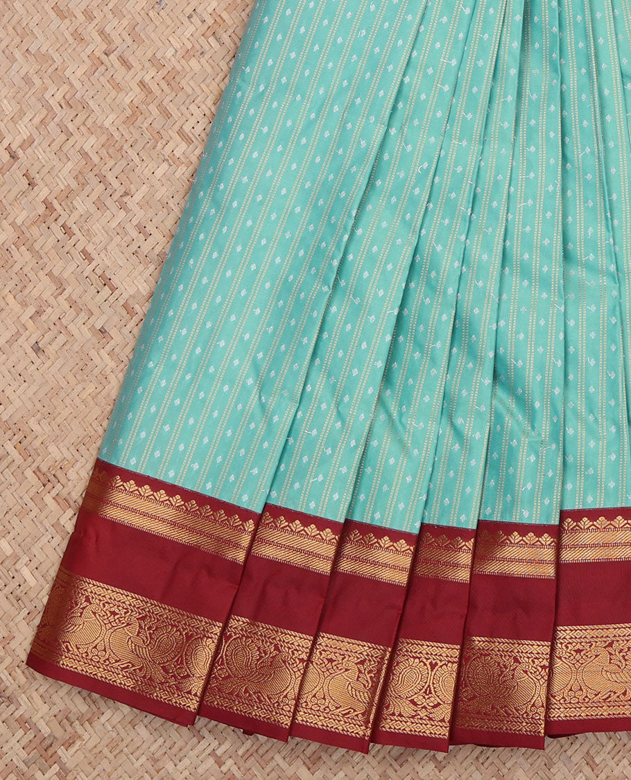 Blue Traditional Budget Silk Saree