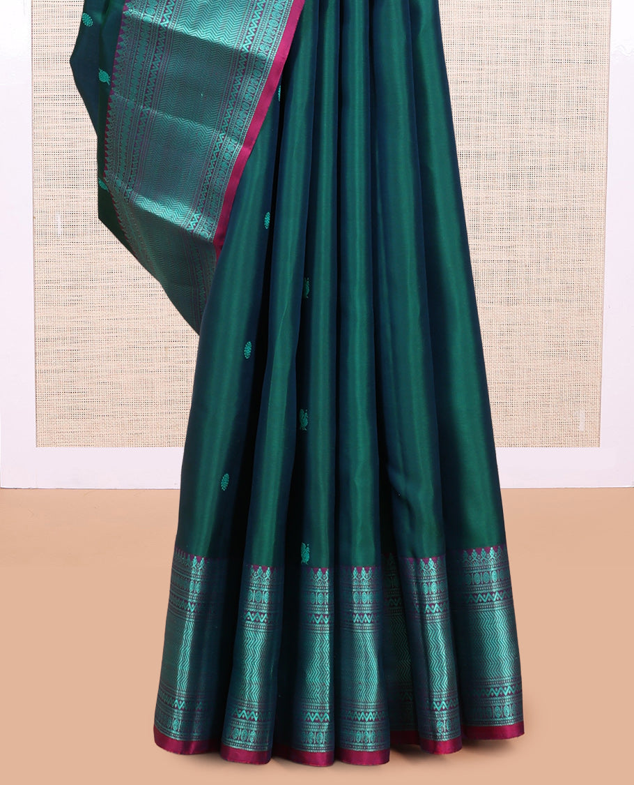 Green Kanchipuram Silk Saree