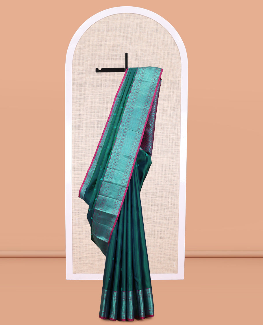 Green Kanchipuram Silk Saree