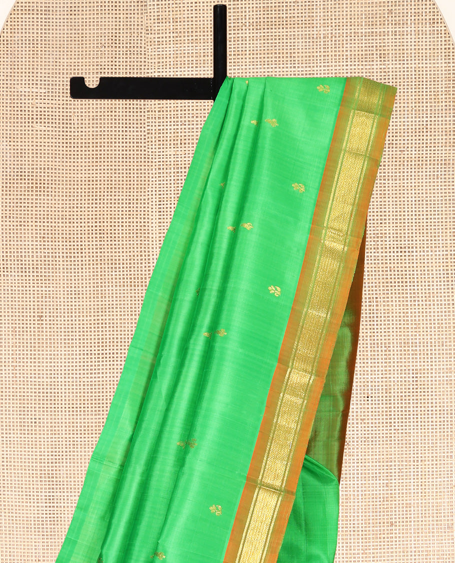 Green Kanchipuram Silk Saree