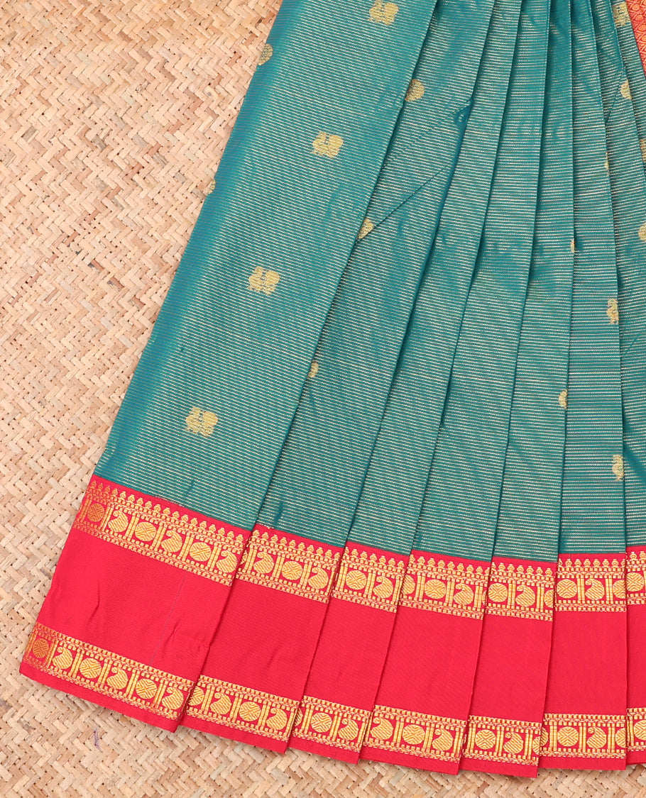 Green Budget Silk Saree