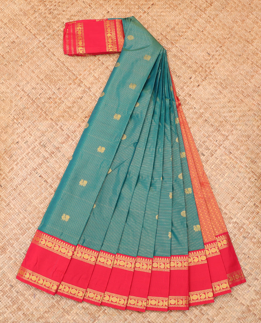 Green Budget Silk Saree
