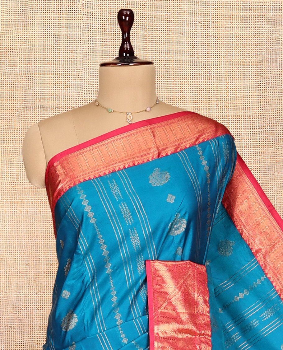 Blue Gift Saree