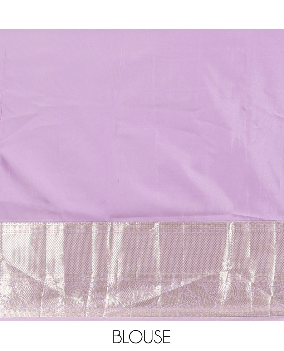 Purple-Lavender Budget Silk Saree