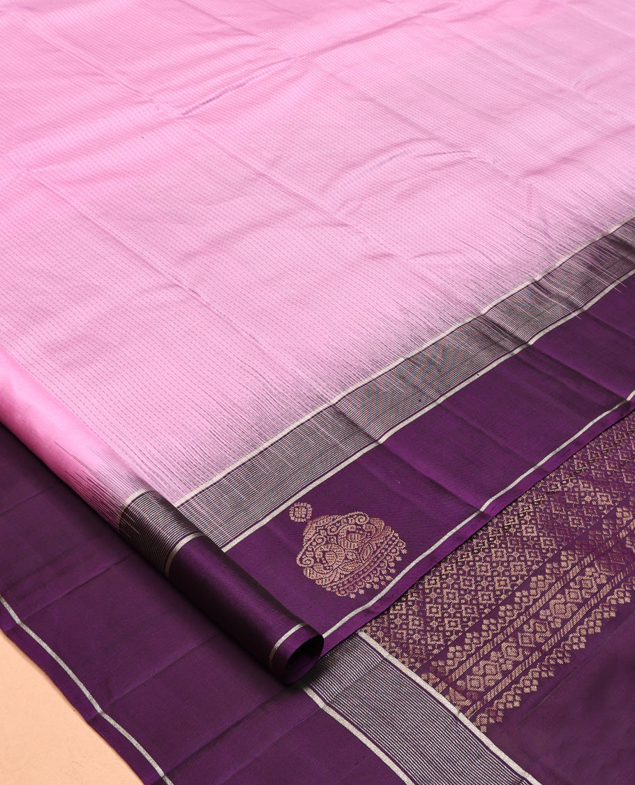 Pink Mayuri Soft Silk Saree
