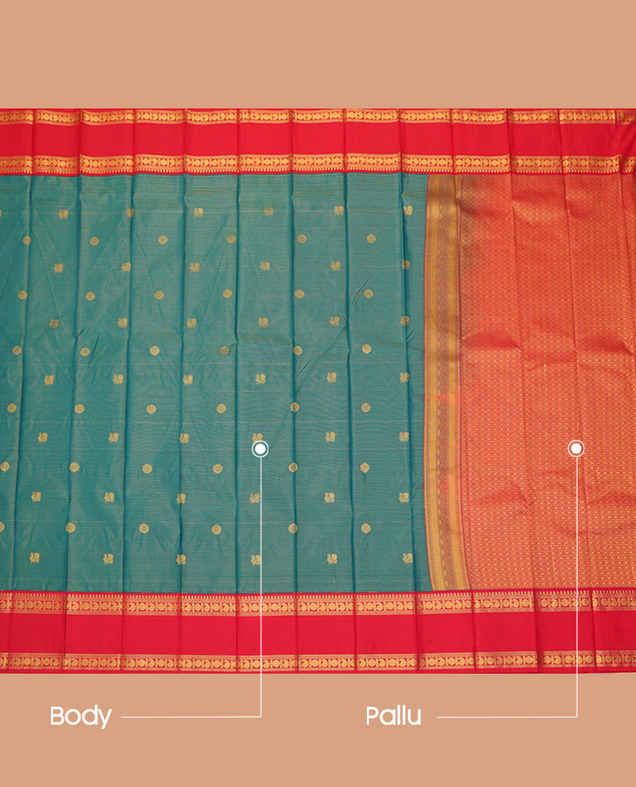 Green Budget Silk Saree