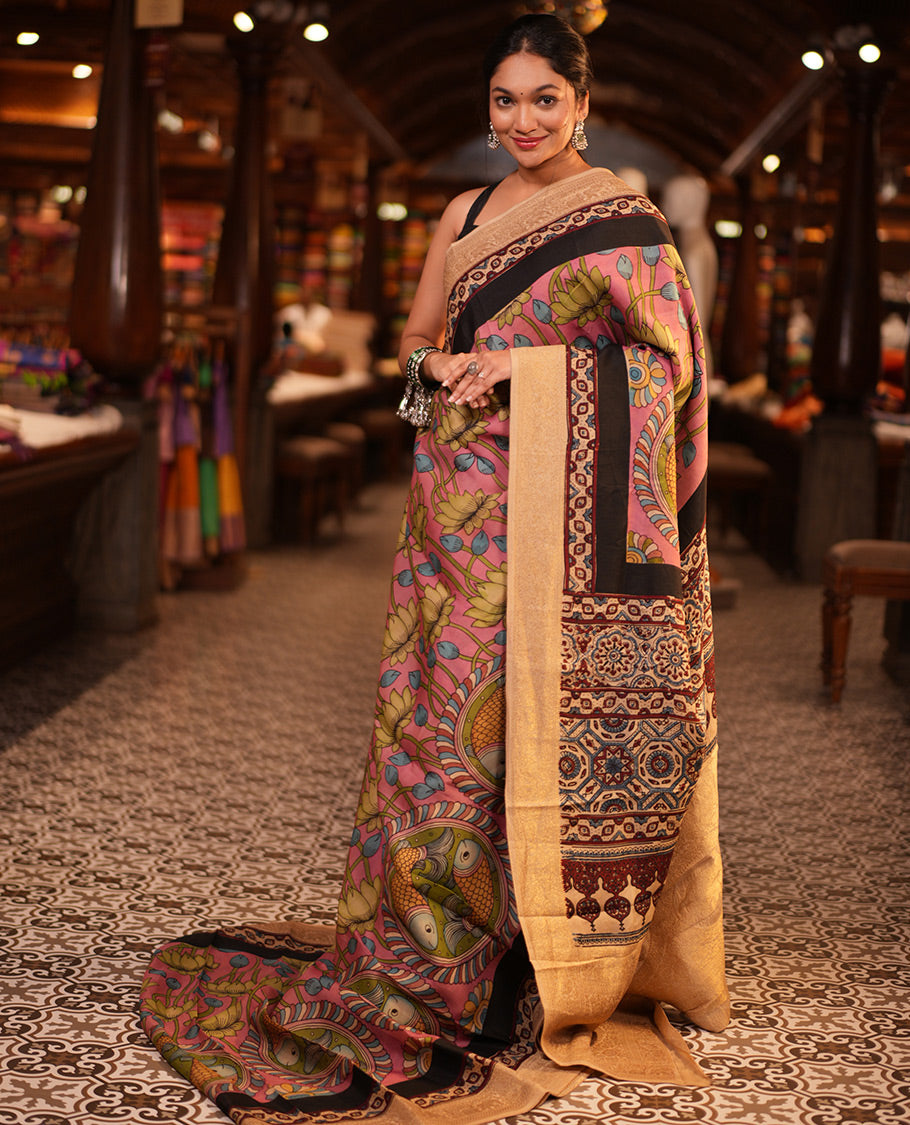 Pink Modal Silk