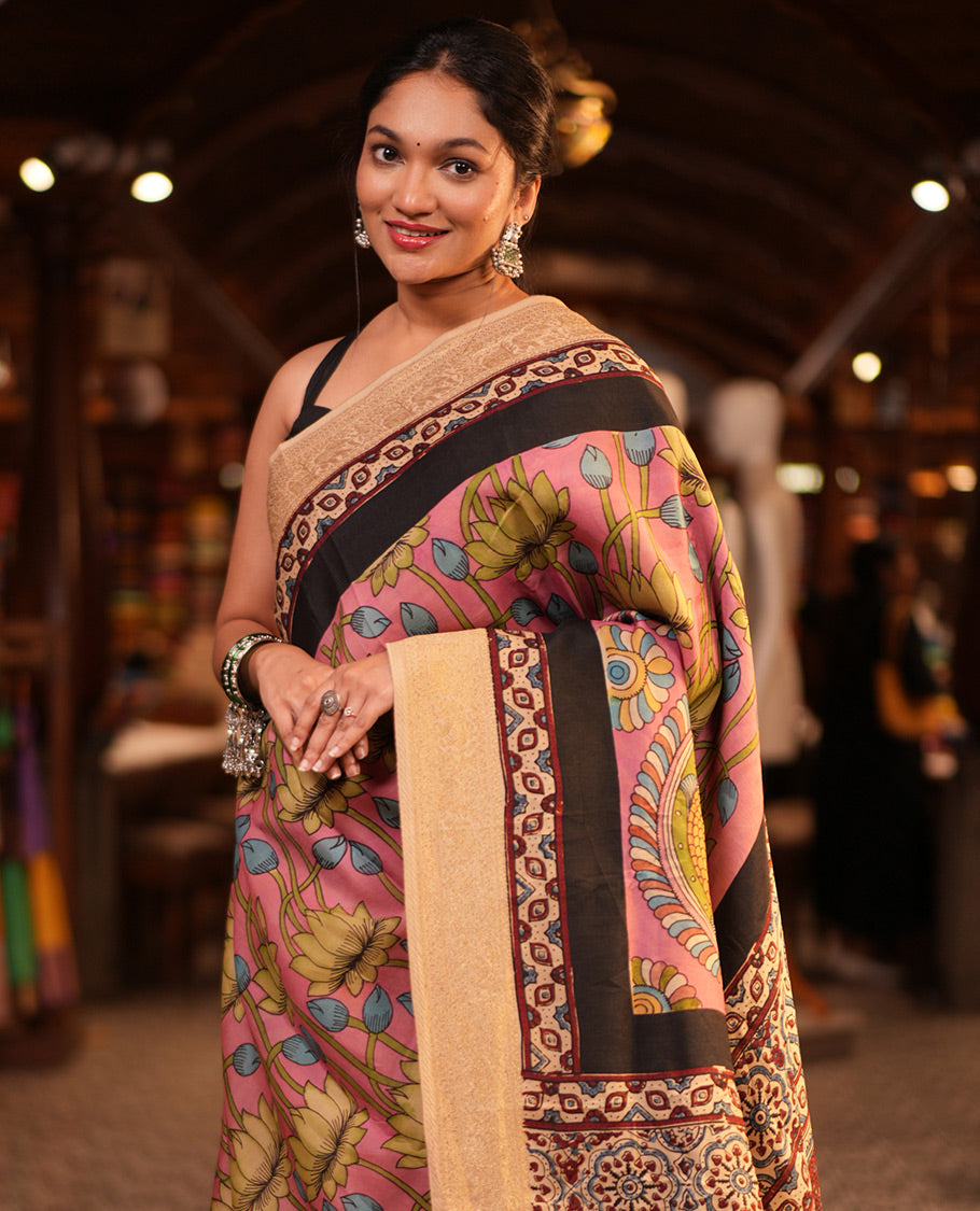 Pink Modal Silk