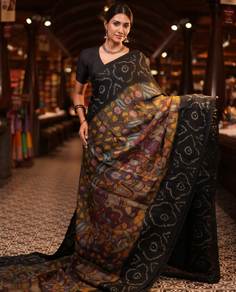 Brown Modal Silk