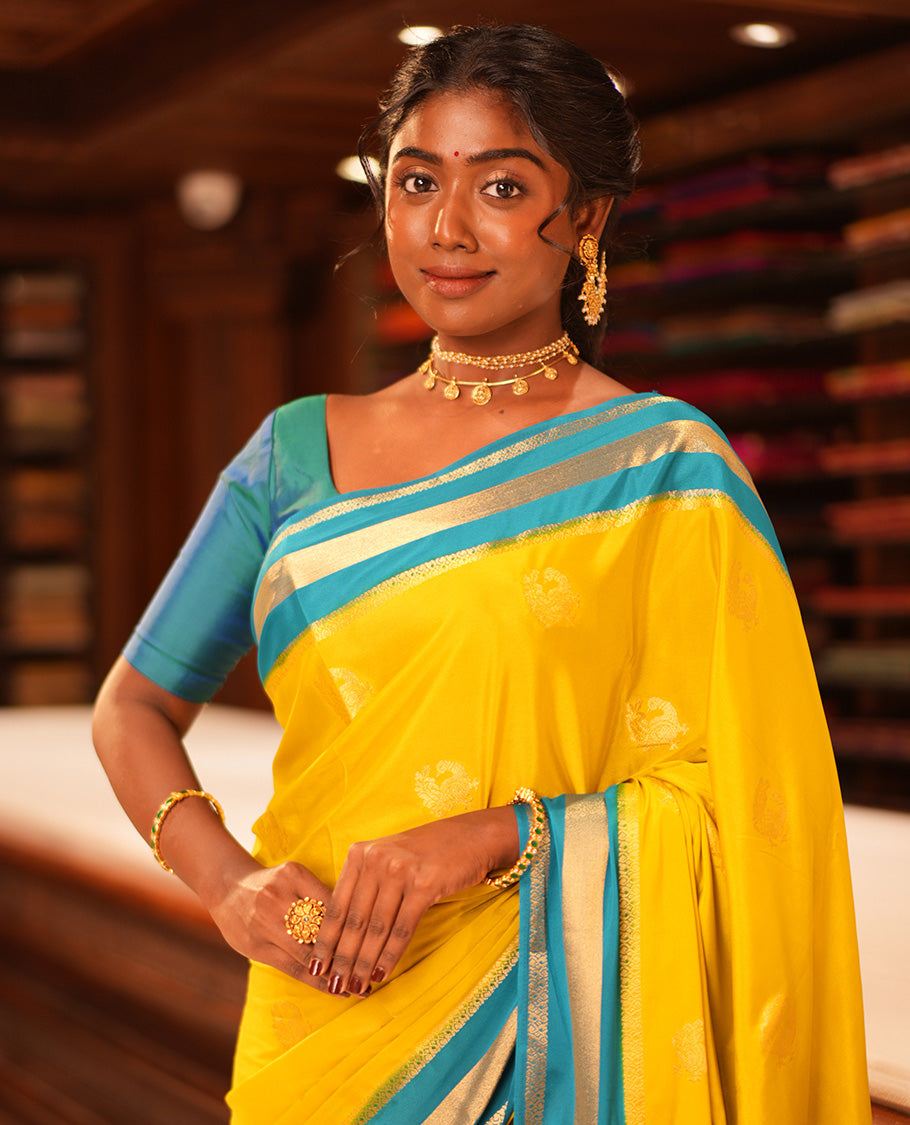 Green Mysore Silk