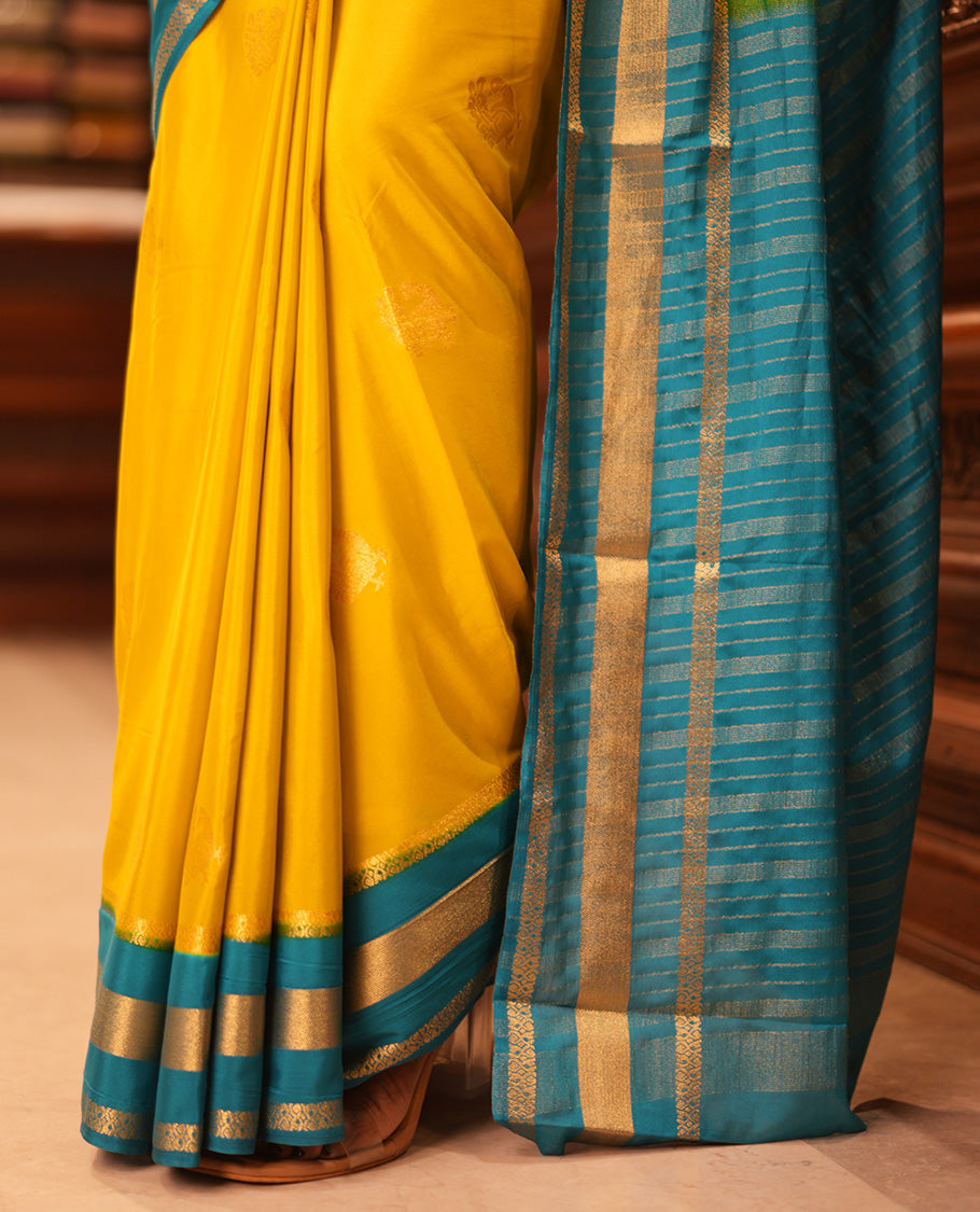 Green Mysore Silk