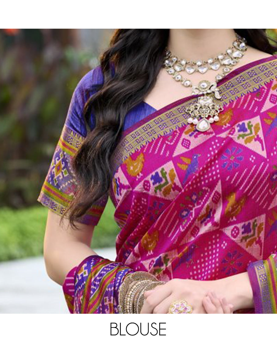 Rani Fancy Raw Silk Designer Catalog Saree