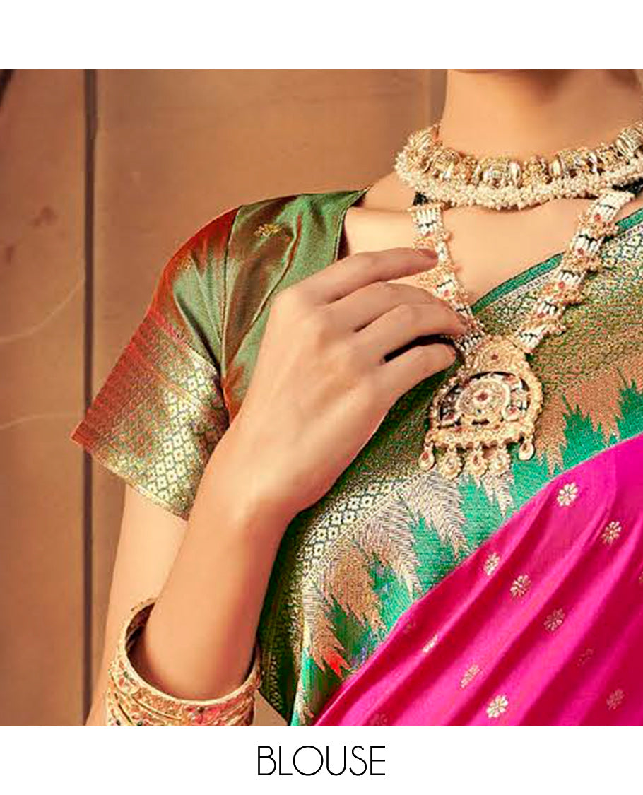 Pink Buttas Designer Catalog Saree