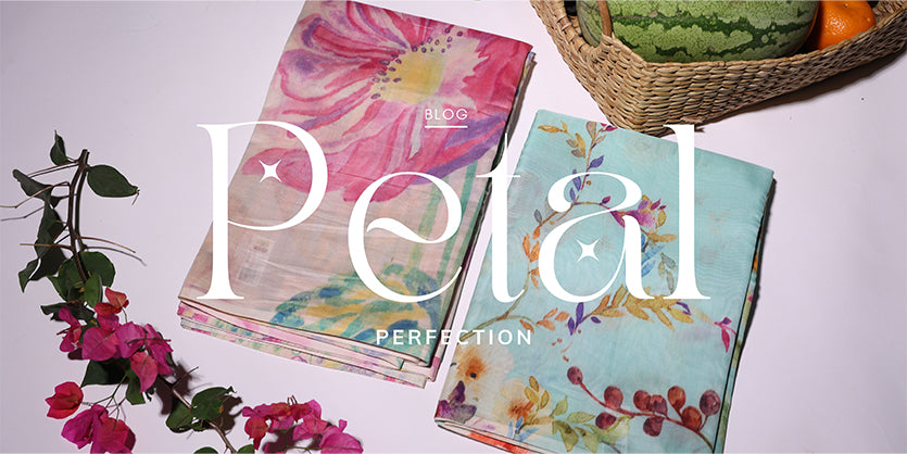 Petal Perfection: Elegant Sarees with Delicate Floral Patterns
