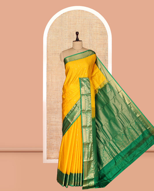 Yellow Gift Saree