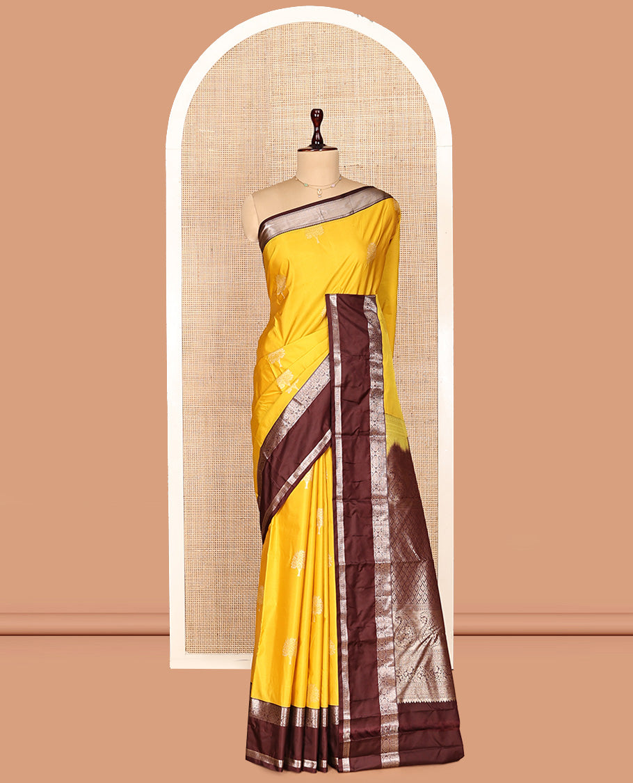 Yellow Gift Saree
