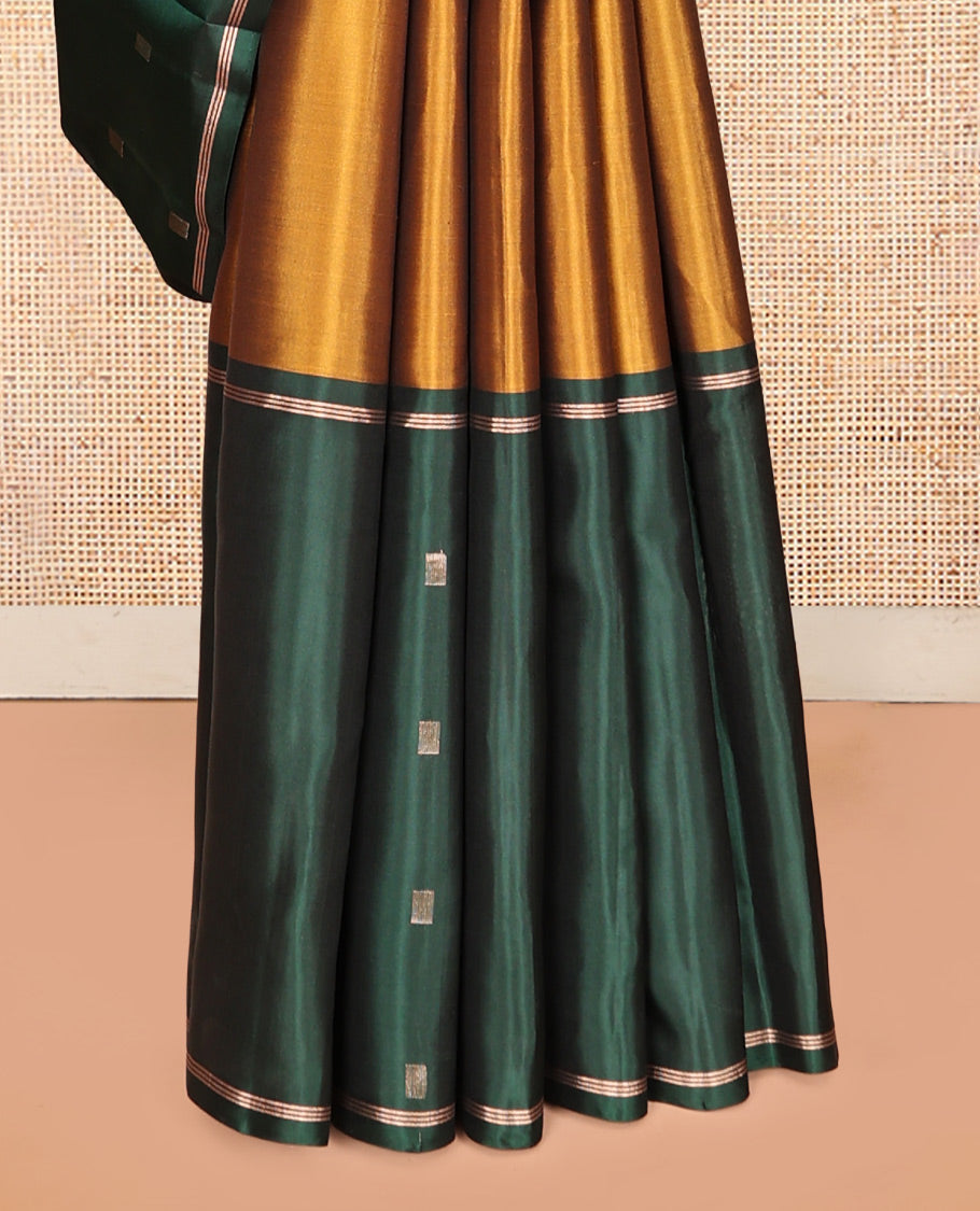 Yellow Mayuri Soft Silk Saree