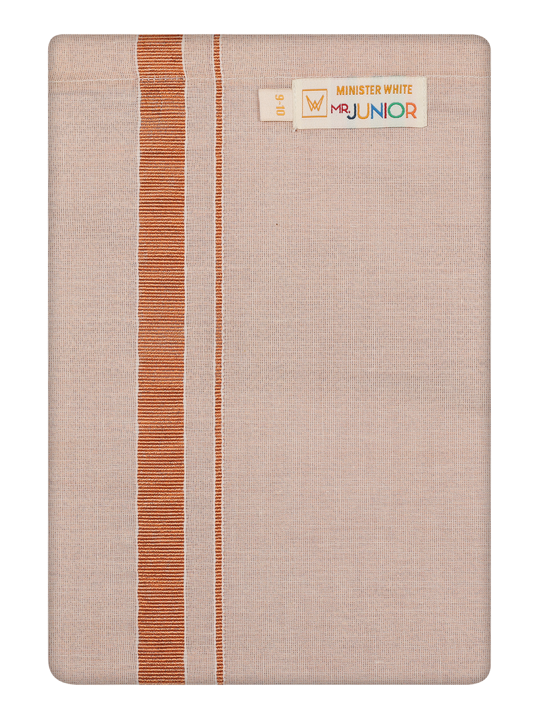 Boys Tissue Copper Colour Shirt with Dhoti Combo Ambitious Boy
