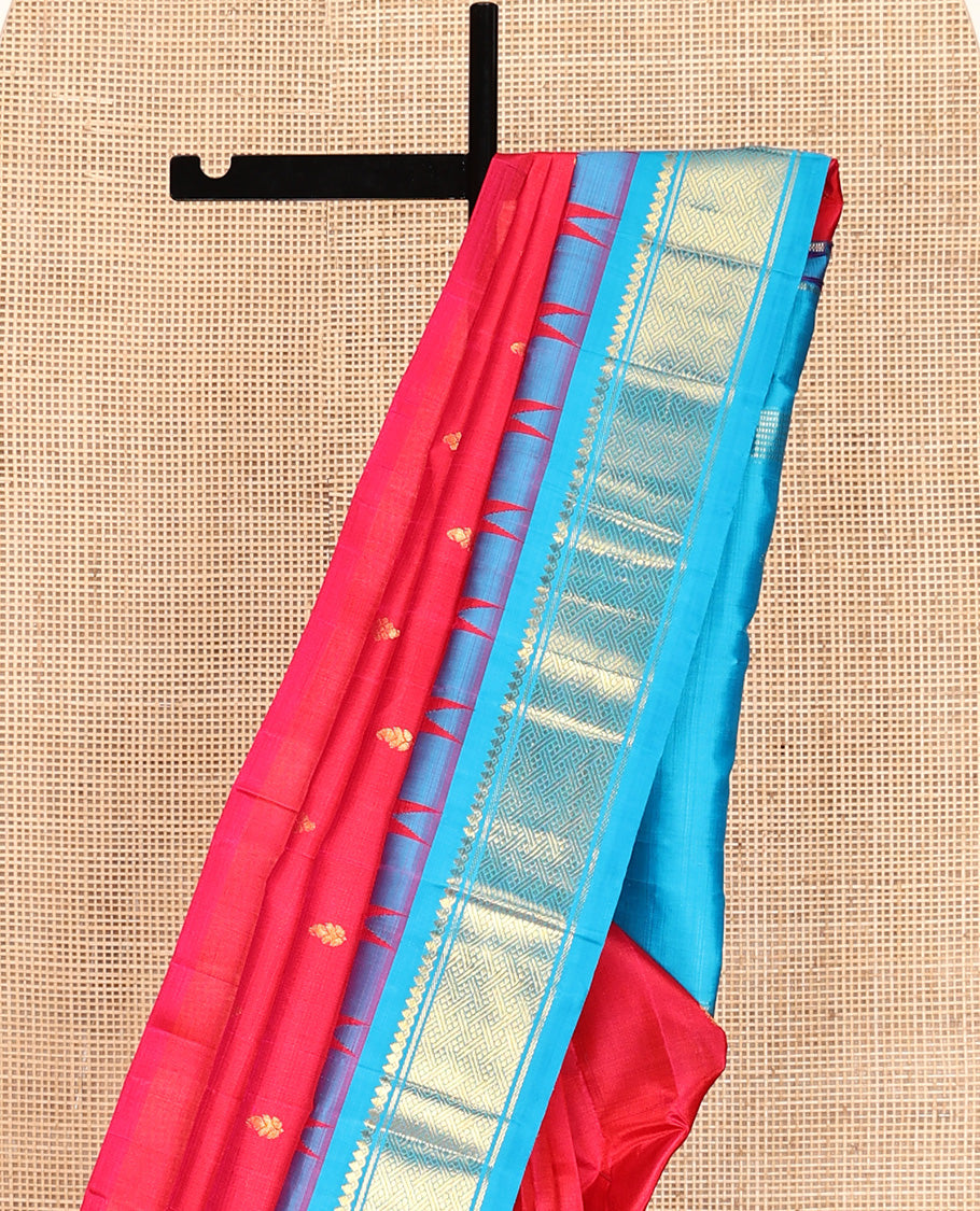 Red Kanchipuram Silk Saree