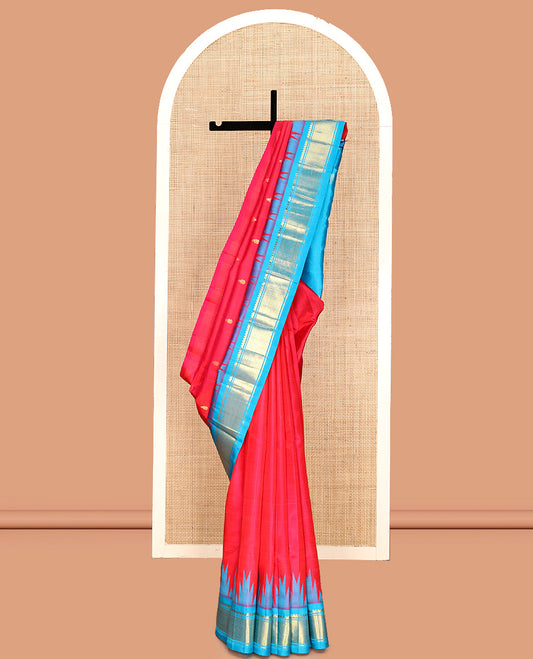 Red Kanchipuram Silk Saree