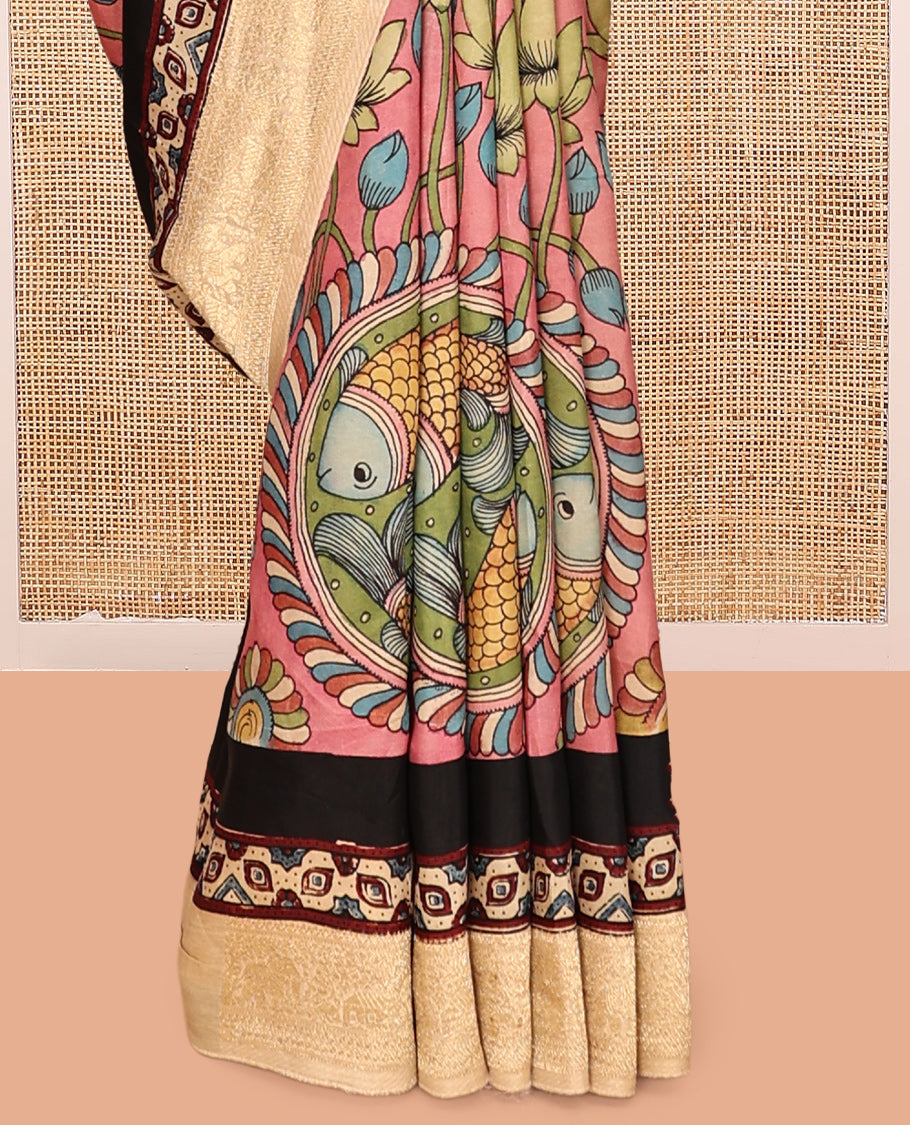 Pink Modal Silk