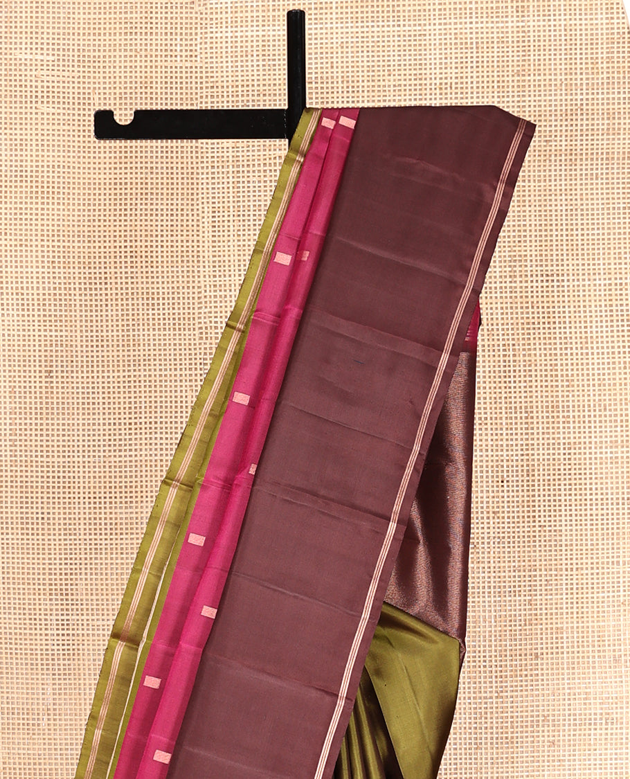 Pink Mayuri Soft Silk Saree