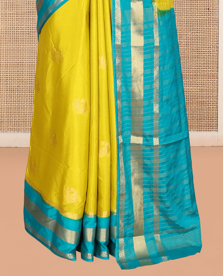 Green Mysore Silk