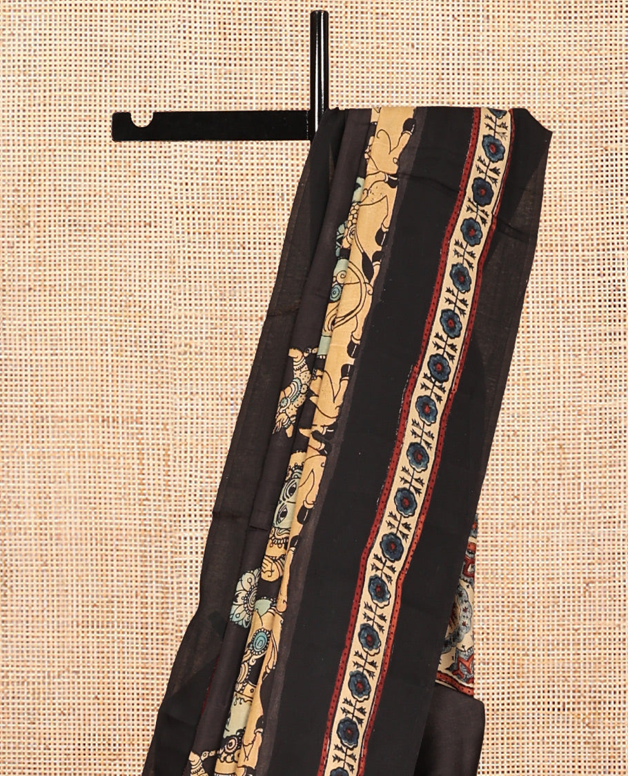 Black Modal Silk