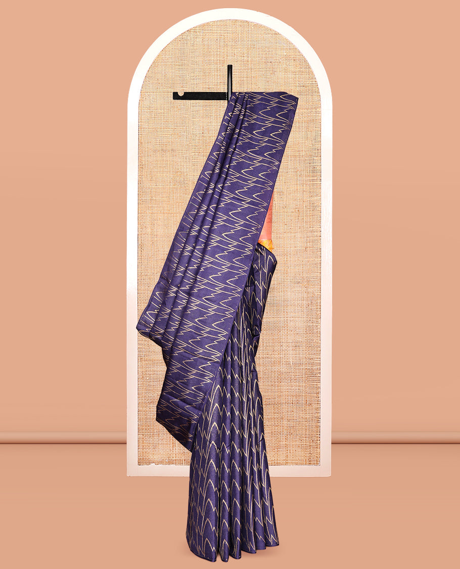 Blue Vasundhara Silk