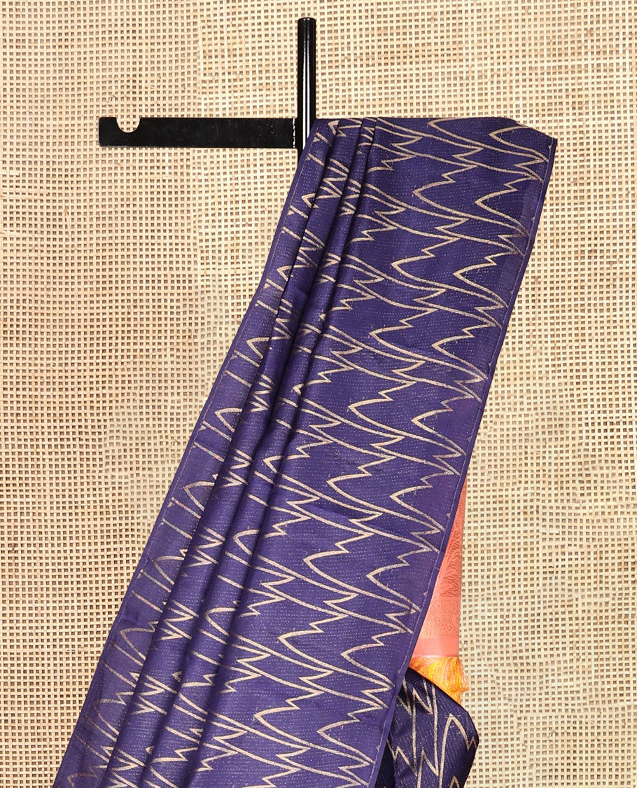 Blue Vasundhara Silk
