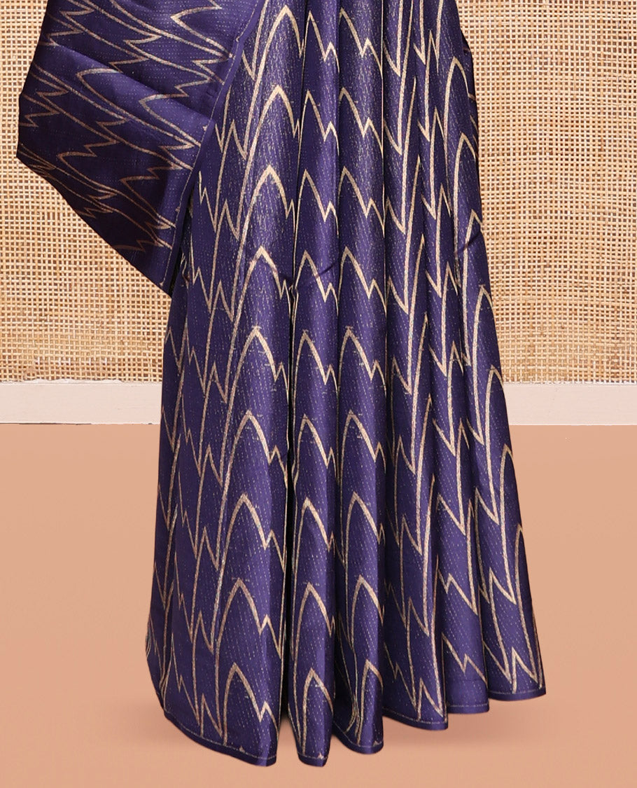 Blue Vasundhara Silk