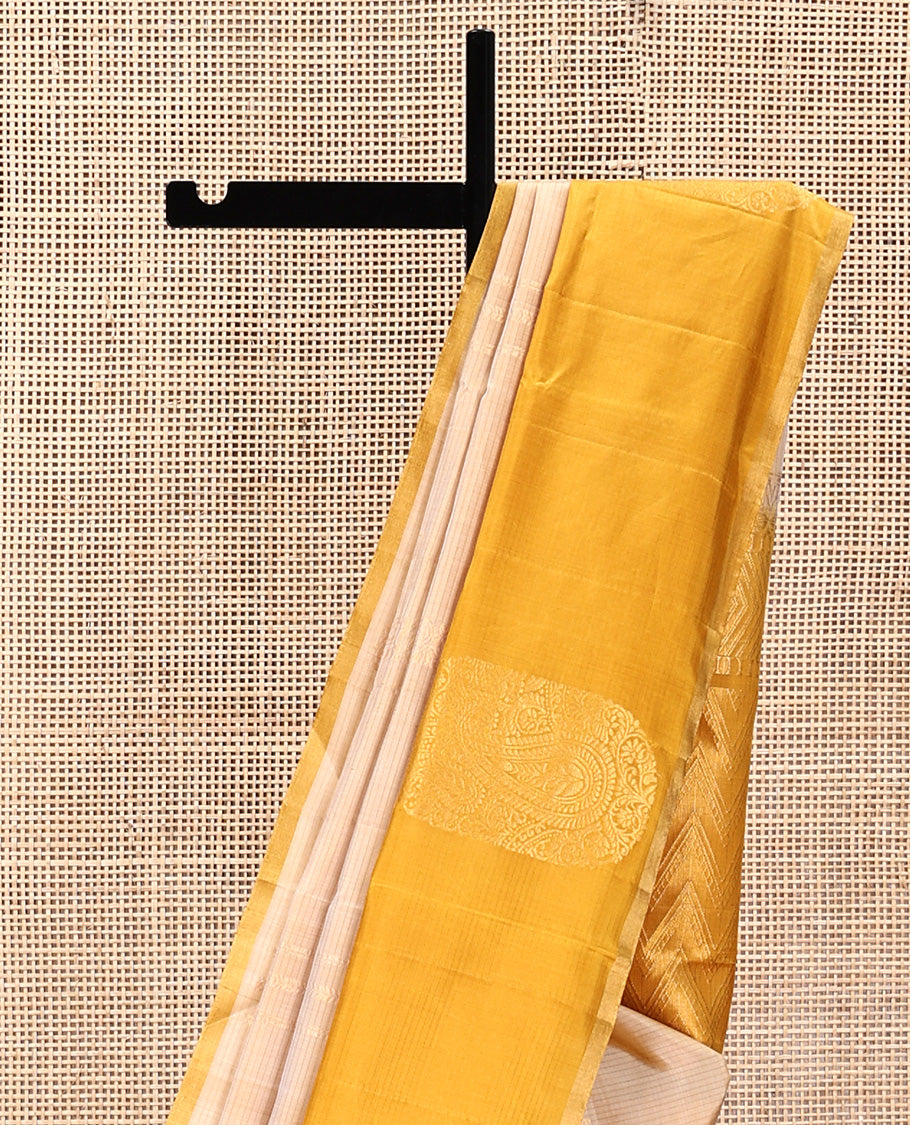Light Sandal Mayuri Soft Silk Saree