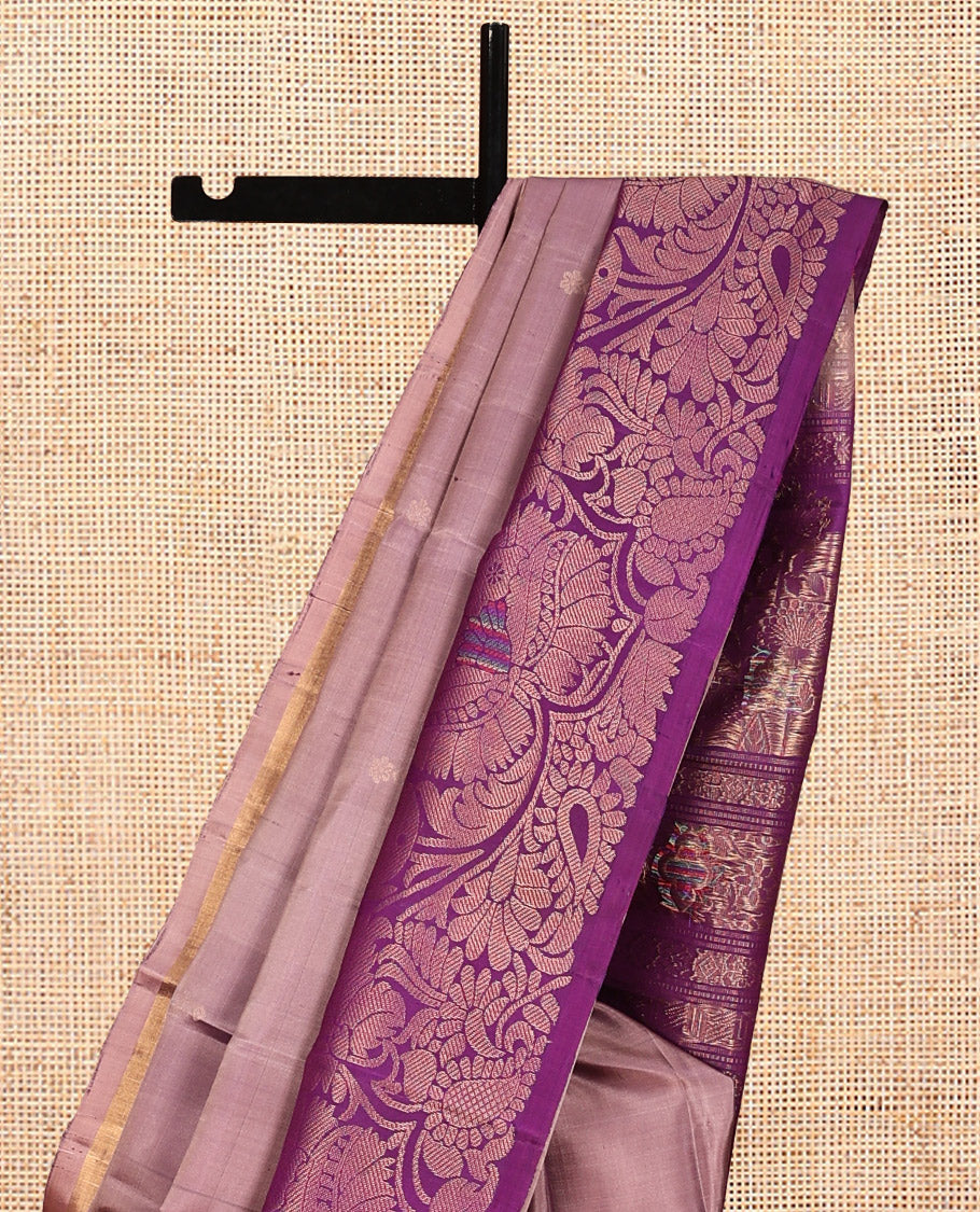 Pink Mayuri Soft Silk Saree