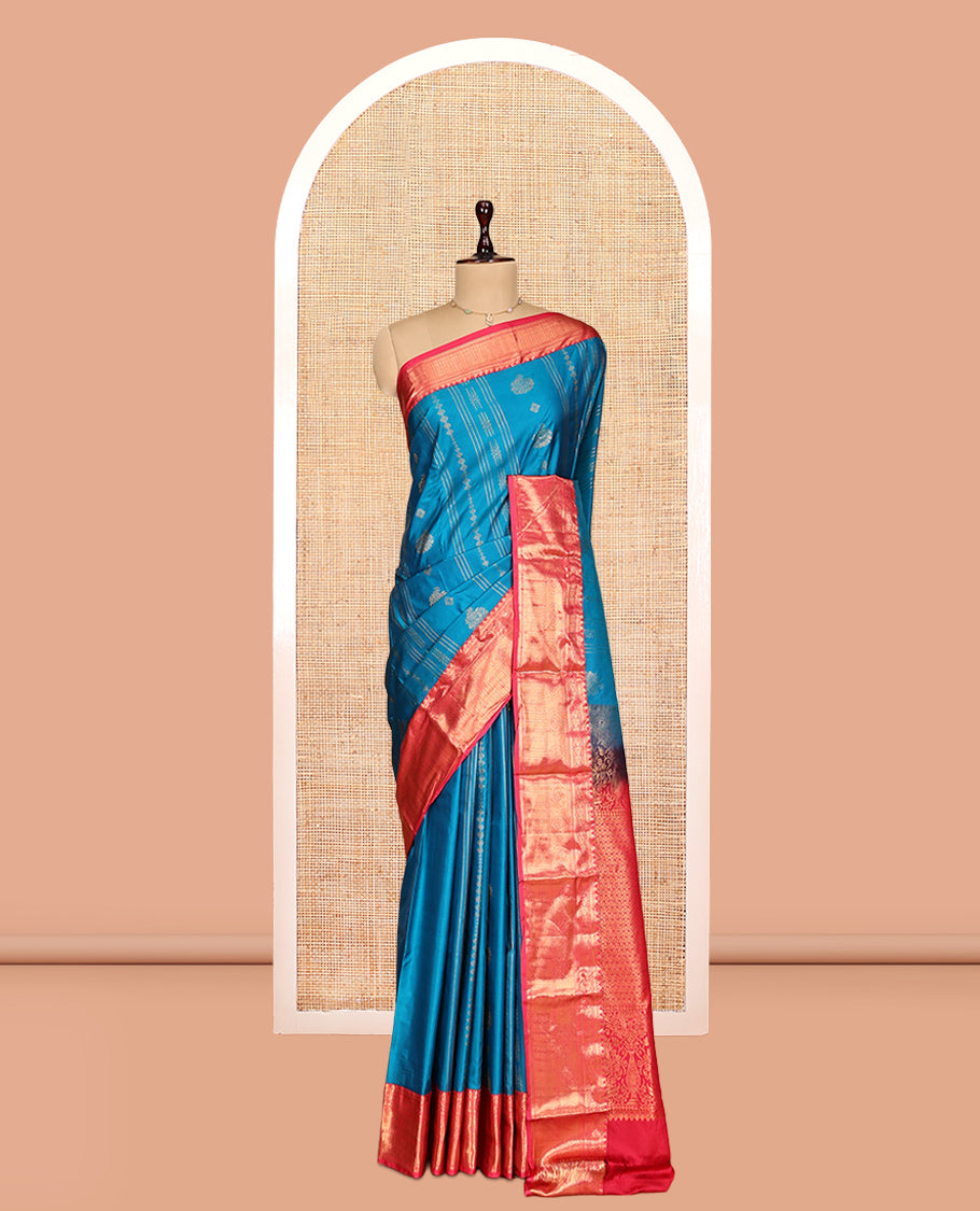 Blue Gift Saree