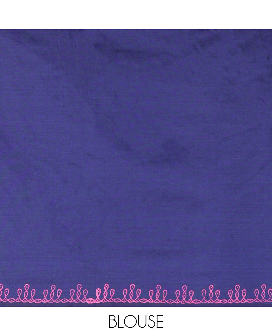 Borderless Blue South Cotton