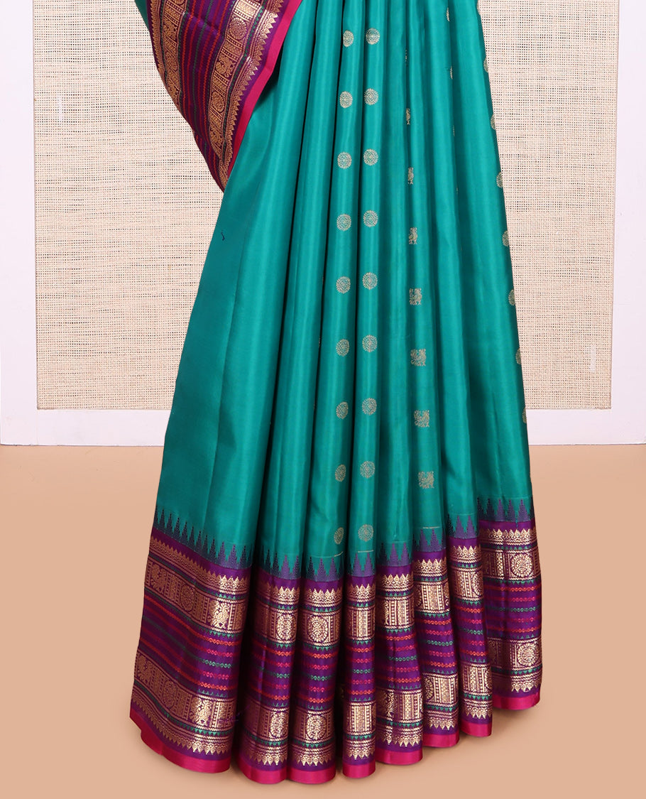 Green Kanchipuram Silk Saree