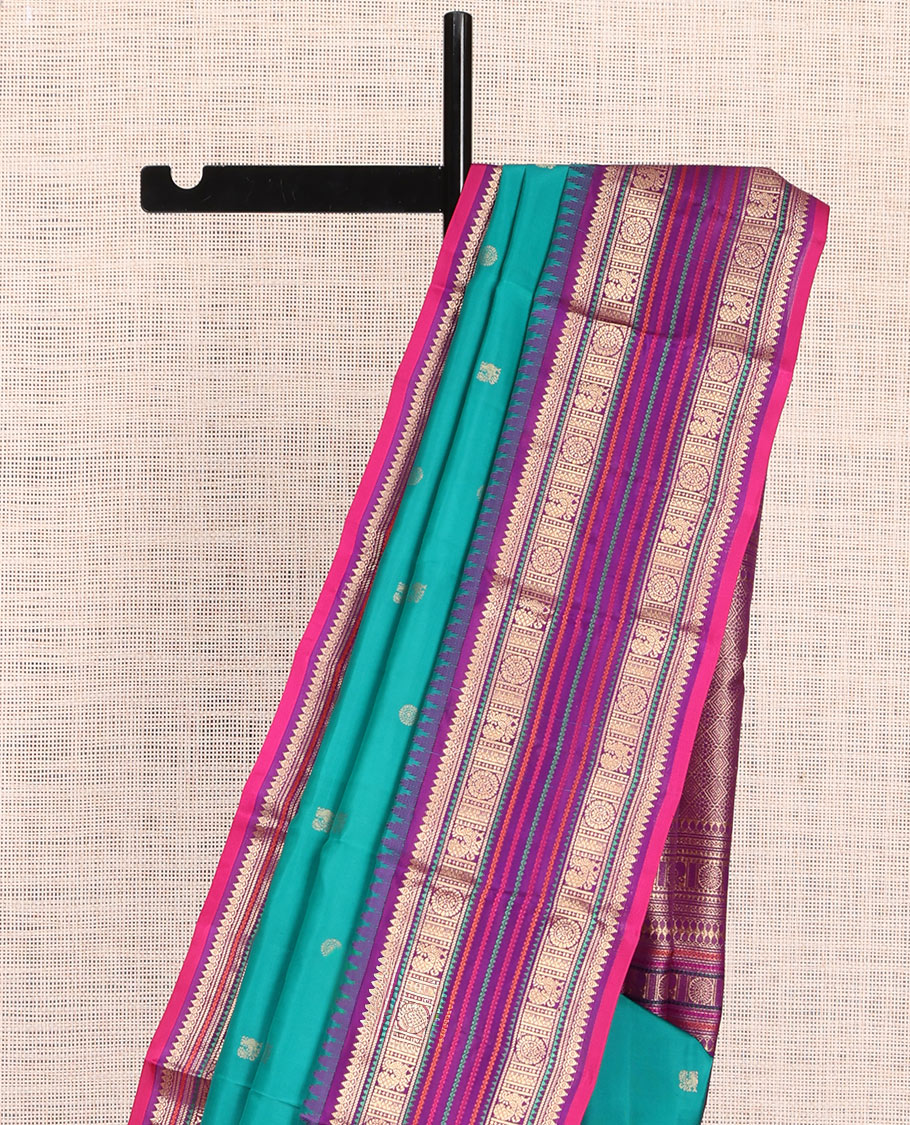 Green Kanchipuram Silk Saree