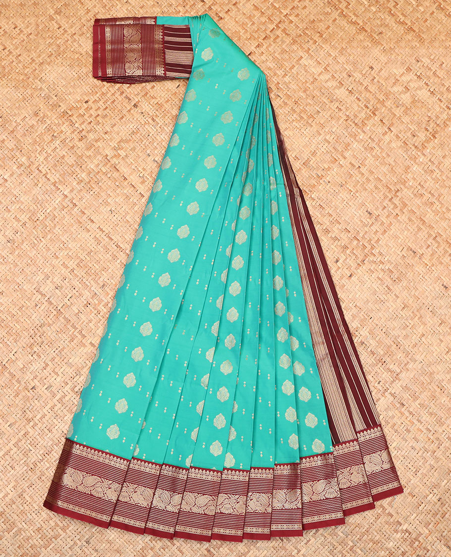 Blue Budget Silk Saree