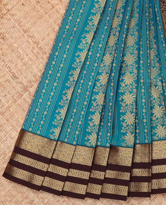 Blue Budget Silk Saree