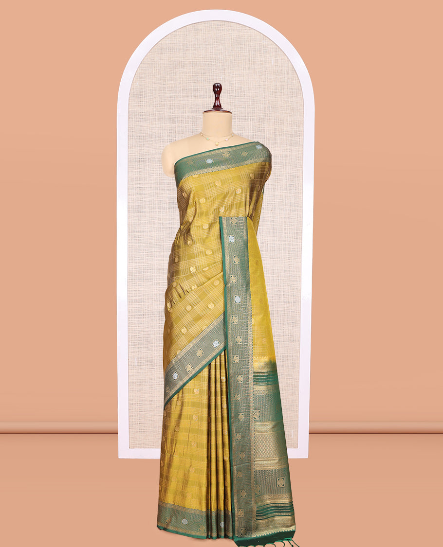 Green Budget Silk Saree