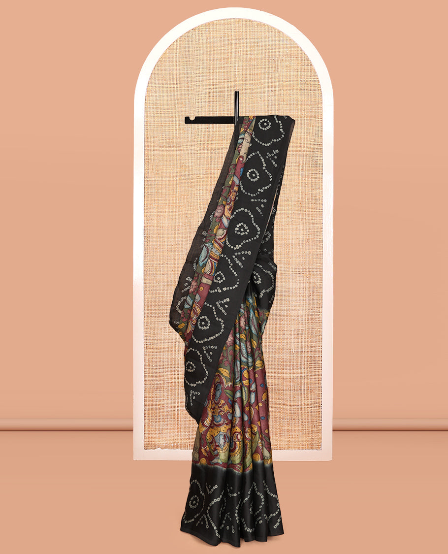 Brown Modal Silk