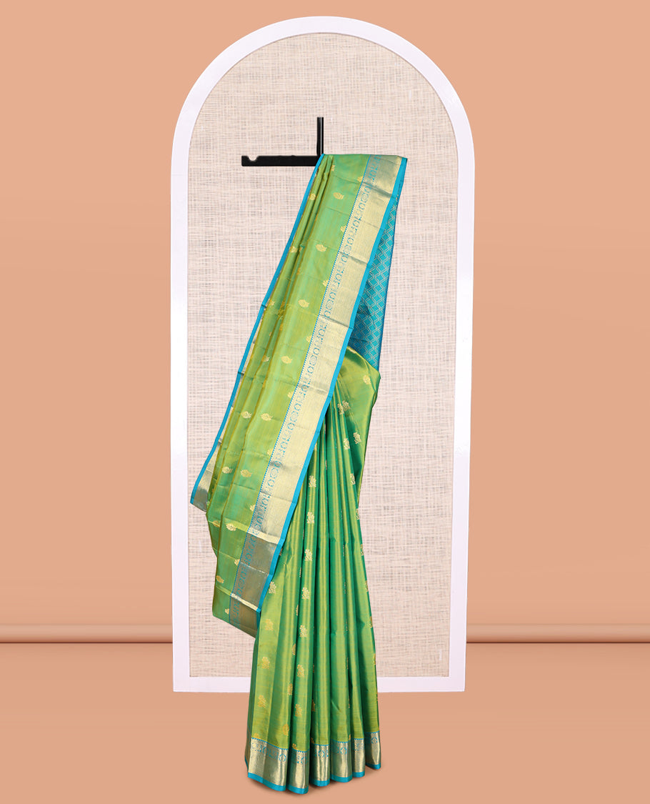 Green Kanchipuram Silk Saree