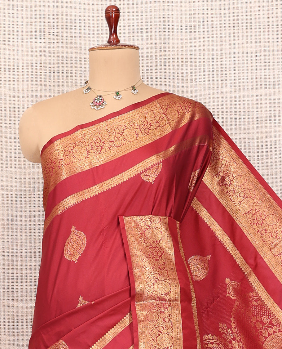 Red Budget Silk Saree