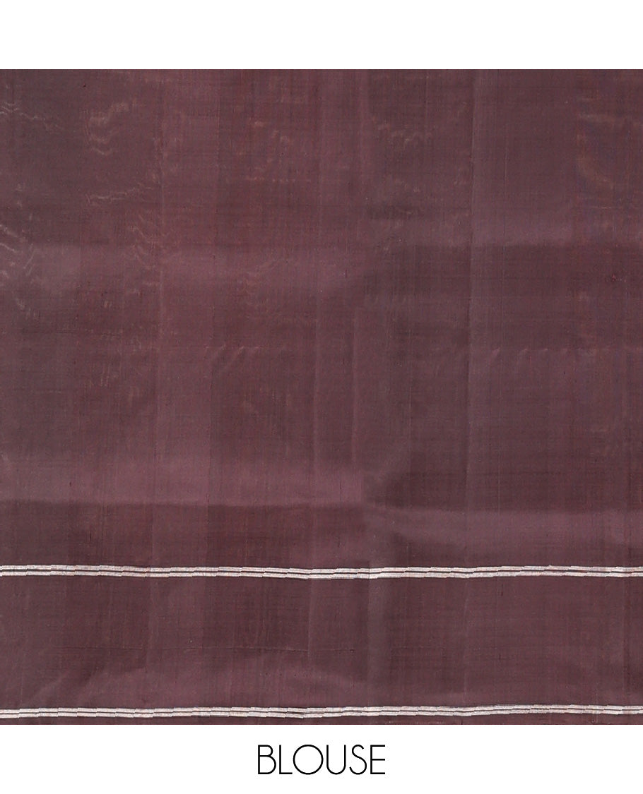 Lavender Mayuri Soft Silk Saree